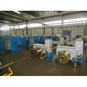 FUCHUAN Double Twist Bunching Machine , Copper Wire Bunching Machine