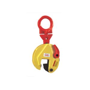 Vertical Plate Clamp for Thick Steel Plates with Locking Device