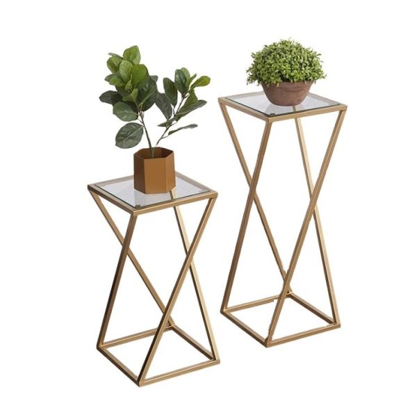 Buy Modern Indoor Metal Plant Stand Home Flower Pot Stands at wholesale prices