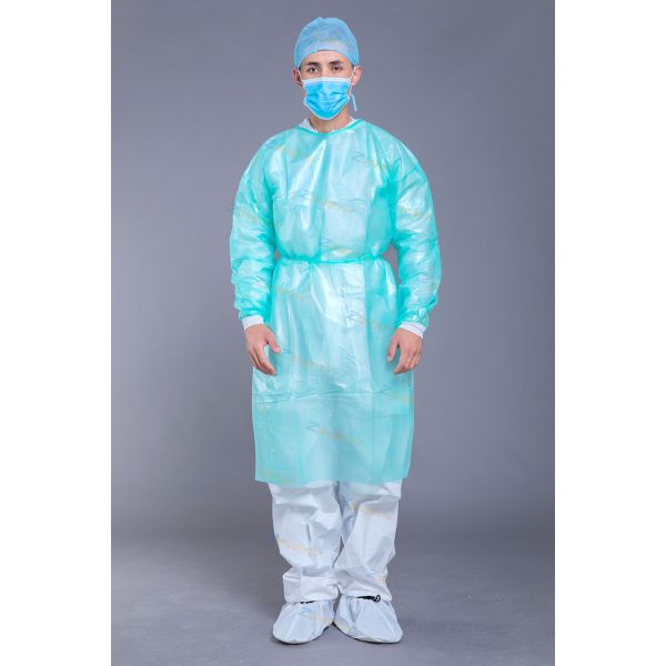 Medical PP PE Disposable Isolation Gown GB15979 For Hospital