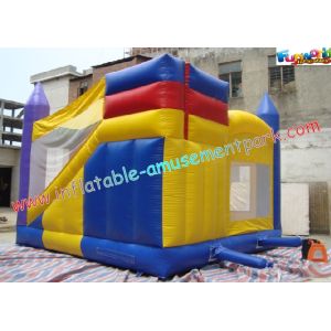 Outside Kids Party Inflatable Bouncer Slide Durable With Beautiful Printing