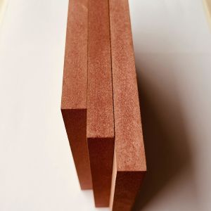 Nontoxic Durable MDF Veneer Panels , Moistureproof MDF Fiber Board