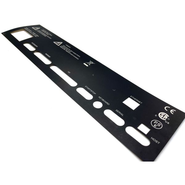 Industrial Control Panel Graphic Overlay With Tactile Feedback And Custom