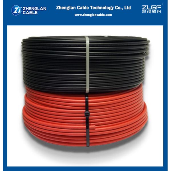 Buy 6mm2 PV DC Solar Cable Black For Solar Panels Connection 1.5KV DC H1Z2Z2-k H1z2z2k 6mm at wholesale prices