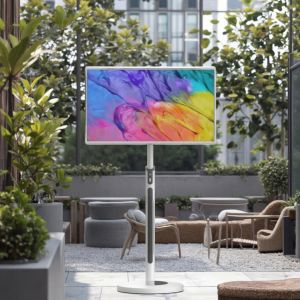 IBoard 32 Inch Portable Rechargeable Smart Tv With Camera Battery Touch Screen