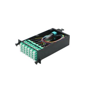 19 Inch 1U Rack Mount MPO MTP Cassette Patch Panel