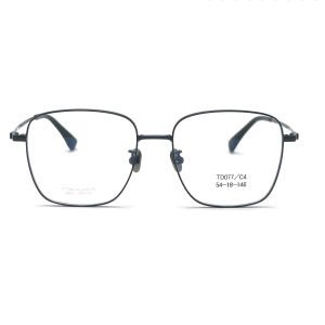 TD077 Sleek Titanium Optical Frame for Men