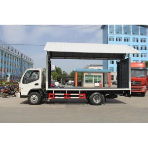 5 Ton Light Duty Commercial Van And Trucks Right Hand Driver 3C Wingspan Truck