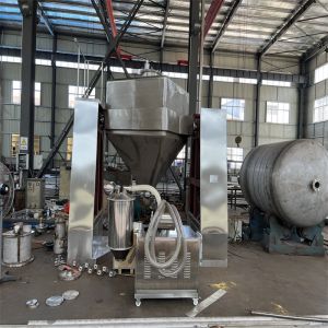 Automatic Lifting Bin Blender Pharmaceutical Powder Mixing IBC Industrial Tank