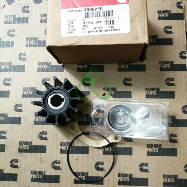 Buy Cummins 6BT Engine Sea Water Pump Kit Repair 3908220 Genuine Spare Parts at wholesale prices