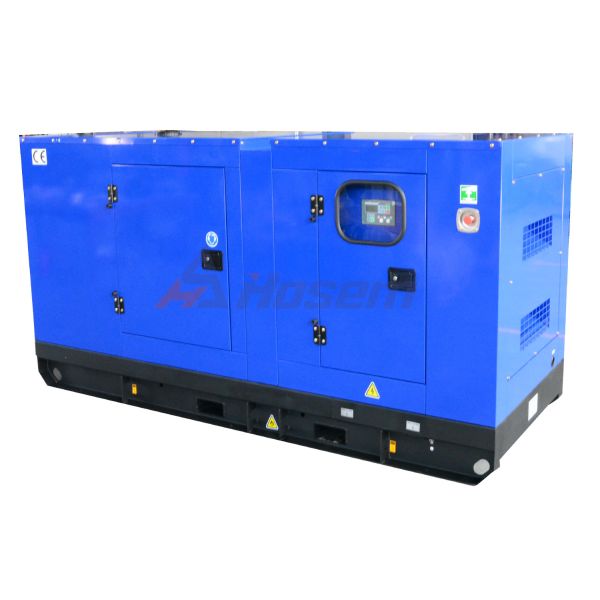 Silent Perkins Diesel Generator Rated Power 65kVA Noise Level 65dBA for Office