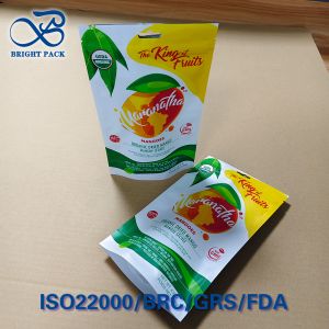 Hanging Hole Mango Slice Packaging - 3-Side Seal, Moisture Barrier & Clear Window