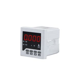 72*72 mm Single Phase LED Ampere Current Meter
