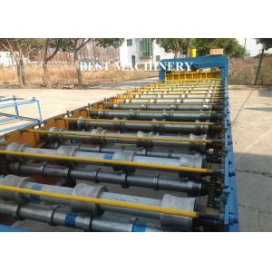 Steel IBR Roofing Wall Roof Tile Making Machine Hydraulic Cutting Type