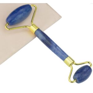 Blue Jade Stone Rollers for Anti Puffiness