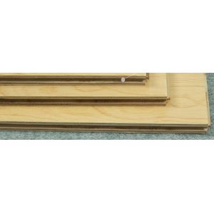 Natural birch engineered wood flooring