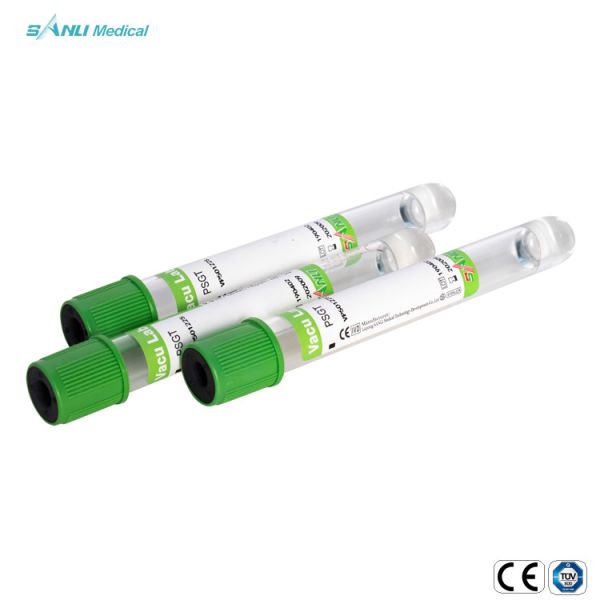 Buy Lithium Heparin Gel Vacuum Blood  Collection Tubes safety closure at wholesale prices