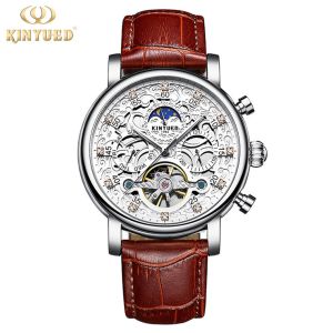 Power Reserve Tourbillon Mechanical Watch Durable Good Wear Resistance