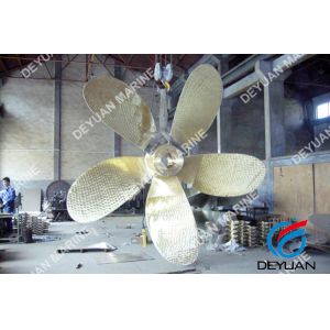 5 Blade Marine Propulsion Systems Big Develop Area Ratio Propeller