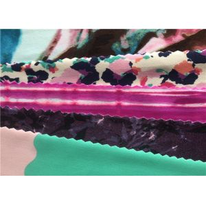 Plain Dyed Swimsuit Bikini Nylon Spandex Fabric Semi Dull