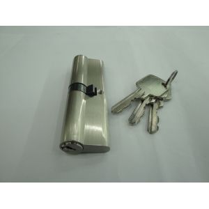 100mm(50*50) Euro Profile Double Brass Cylinder Lock with 3 brass normal keys SN
