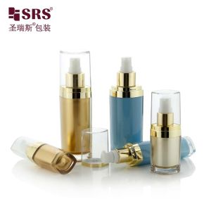 L103 white luxury acrylic L103 30ML 50ML bottle pump