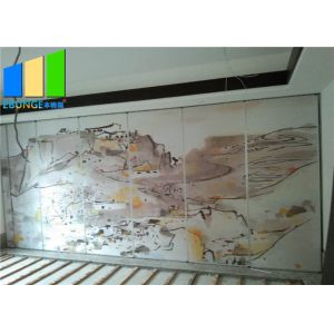 Office Fireproof Acoustic Folding Door Removable Wall Partitions Philippines