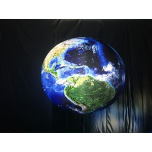 4m Inflatable Advertising Balloons TPU Giant Planet Balloons