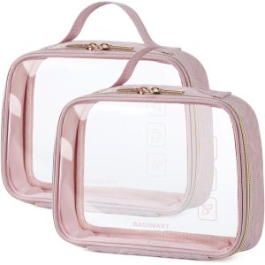 Waterproof Durable Soft Large Cosmetic Toiletry Bag with Handle