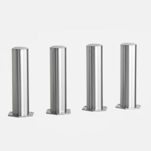Fixed Bollards 800mm Intercept Height Q345 Carbon Steel