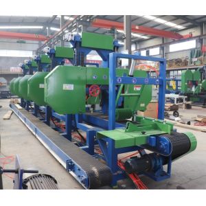 Multi Heads Bandsaw Industrial Sawmill Resaw Equipment With Multiple Heads