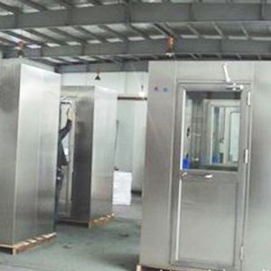 Industrial Clean Room Equipment , Simple Operation Stainless Steel Air Shower