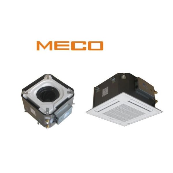 Four Way Hydronic Cassette Fan Coil Unit With Digital Display Build In Pump