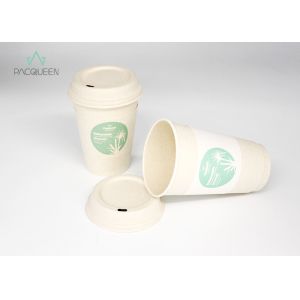 Compostable Disposable Lids Leakage Free Unique Styles Eco Friendly