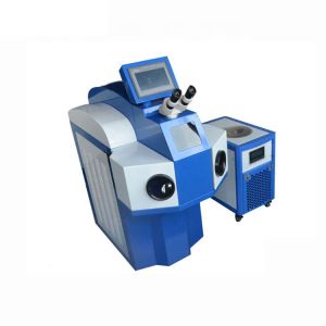 200w blue Gold jewelry silver laser spot YAG laser welder Vertical welding