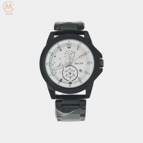 New Design Fashion Quartz Watch with Leather Wristband