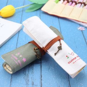 FRESH AND FASHIONABLE LARGE CAPACITY PEN BAG PENCIL CASE SIMPLE CREATIVE JUNIOR