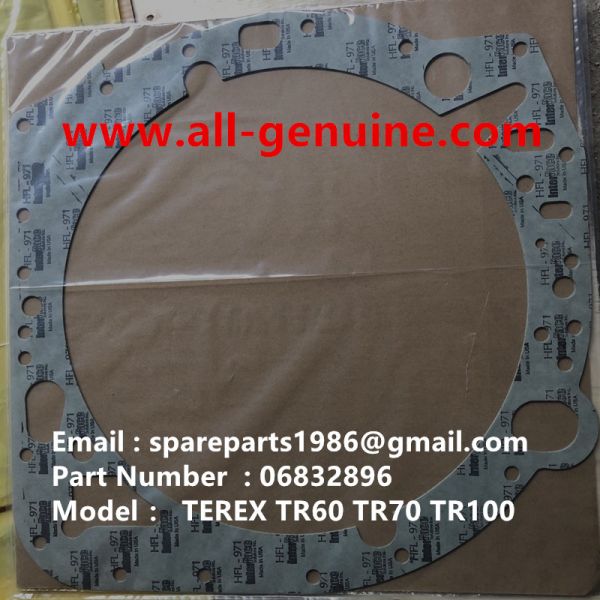 06832896 GASKET ALLISON TEREX DUMP TRUCK TA40 TR50 TR60 TR70 TR100A MT4400