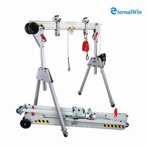 China Foldable Aluminum Gantry Crane 500kg on sale