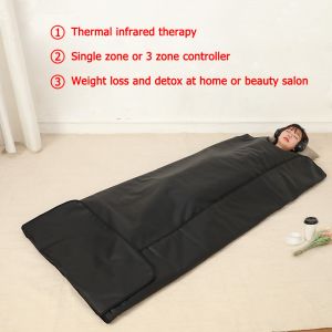 ABS Plastic Far Infrared Sauna Blanket Thermal Spa Heated Therapy