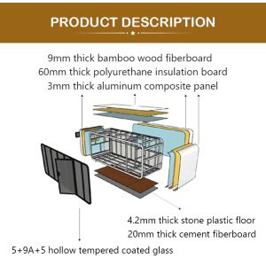 Modern Style Prefab Living Movable Luxury Fashion Garden Pod Container House