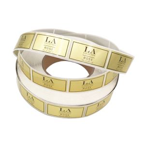 Custom 3D hologram Adhesive Vinyl Stickers For Gel Bottle