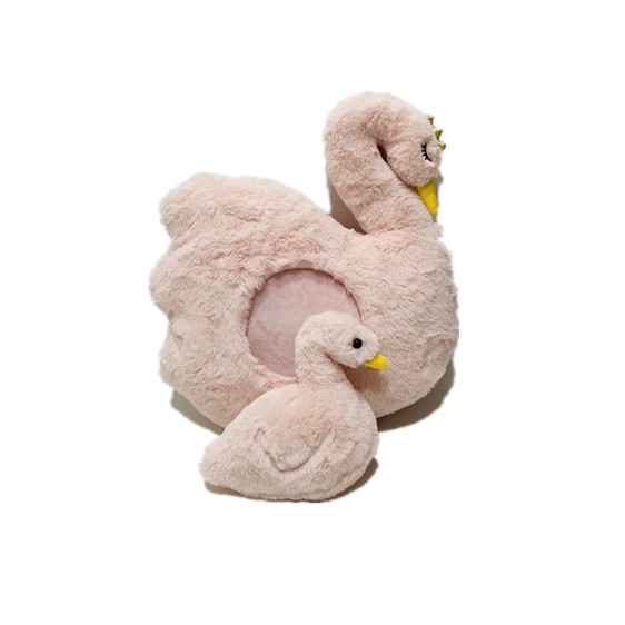 Buy Swan Plush Cushion Home Decorative Stuffed Animals For Kids at wholesale prices