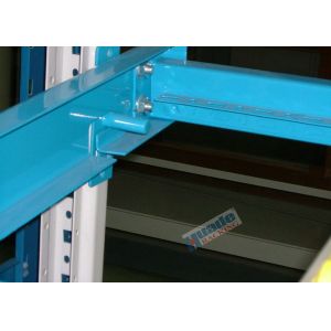 Plastic Rollers Carton Flow Rack / Dynamic Gravity Flow Racking For Shoe Makers
