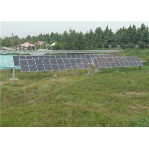 Flat Single Shaft Roof Mounted Solar Tracker Reduction Gear Drive