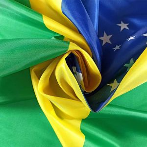 3X5ft Brazil Country Flag 100% Polyester Custom Countries Flags