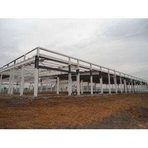 Low Maintenance Industrial Steel Building with High Strength Bolt Connection and