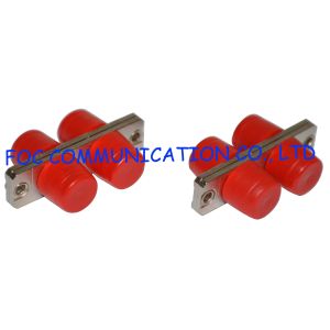 China Rectangular FC SM Duplex Fiber Optic Adapter High Precision Alignment on sale