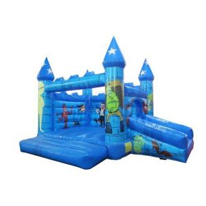 Dracula And Frankenstein Inflatable Bounce House For Pre - School