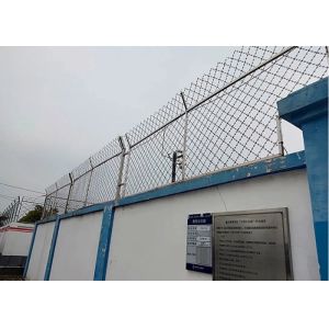 China Diamond Galvanized Welded Razor Barbed Wire Fence on sale